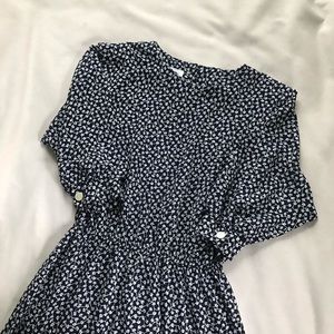 Vintage Blue Prairie Dress